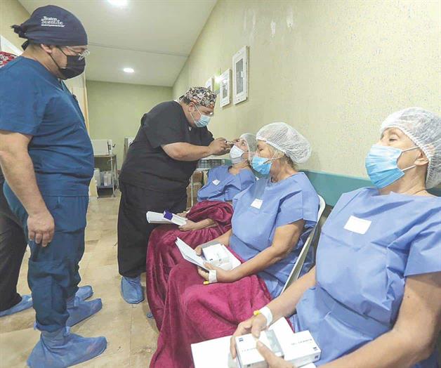 Atiende el DIF salud visual a 3 mil personas Atiende el DIF salud visual a 3 mil personas