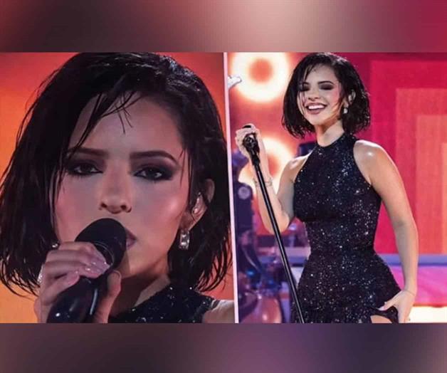 &Aacute;ngela Aguilar impacta en Grammys Celebration con look y canci&oacute;n