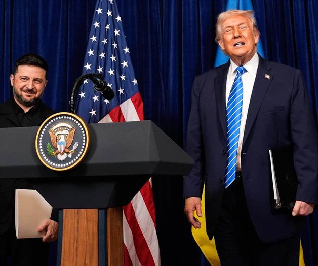 Ofrece Trump garantías de seguridad a Ucrania Ofrece Trump garantías de seguridad a Ucrania