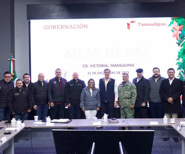 Cierra Américo Villarreal el año en Mesa de la Paz Cierra Américo Villarreal el año en Mesa de la Paz