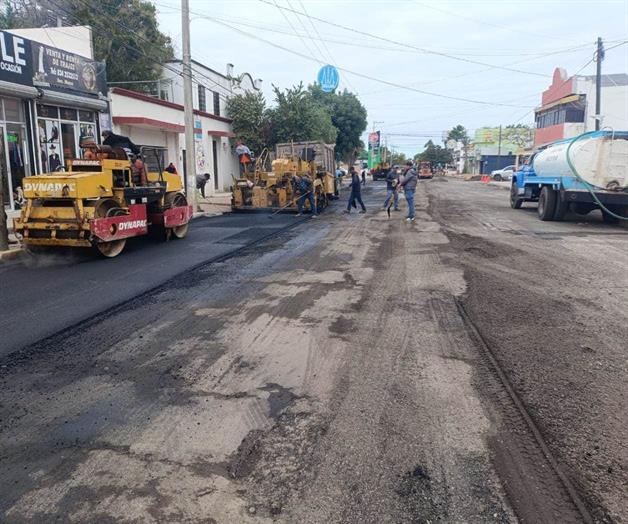Inicia Victoria pavimentación de la calle 27 Inicia Victoria pavimentación de la calle 27