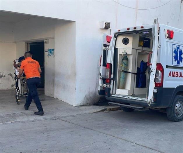 Familia herida en fuerte accidente