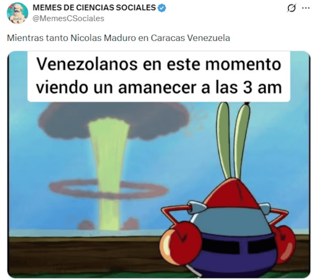 Reacciones en redes sociales tras la captura de Maduro