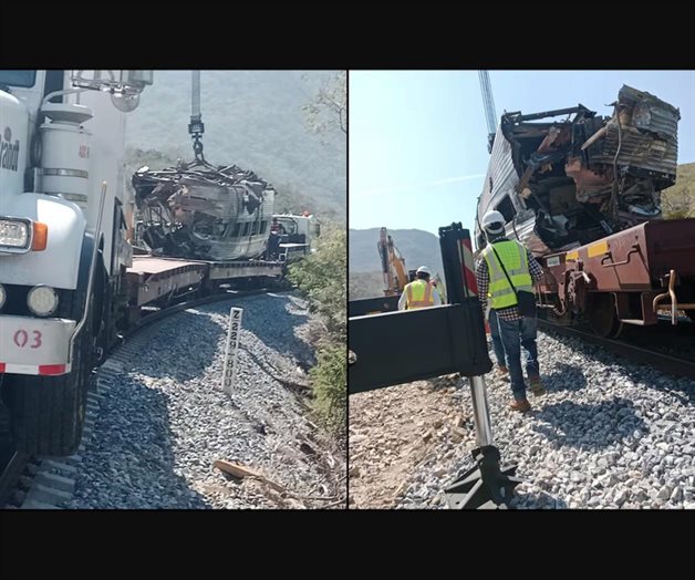 Realizan levantamiento de restos del Tren Interoce&aacute;nico en Oaxaca