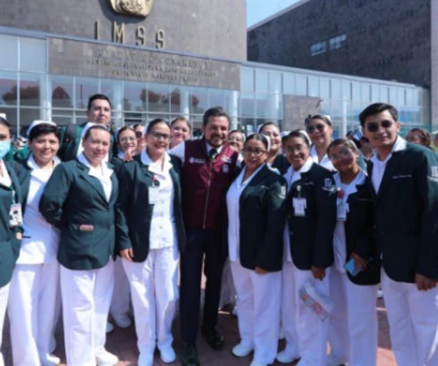 IMSS cuenta con 96% de cobertura en personal de enfermer&iacute;a