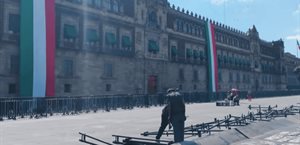 Sheinbaum recibe en Palacio Nacional a c&oacute;nsules y embajadores