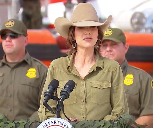 Anuncia DHS instalación de boyas en el Río Grande para reforzar seguridad fronteriza Anuncia DHS instalación de boyas en el Río Grande para reforzar seguridad fronteriza