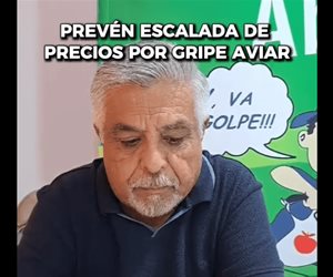 Prev&eacute;n escalada de precios por gripe aviar