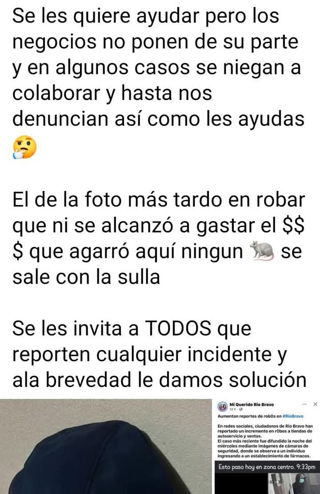 Civiles armados detienen a asaltante, terror de comercios