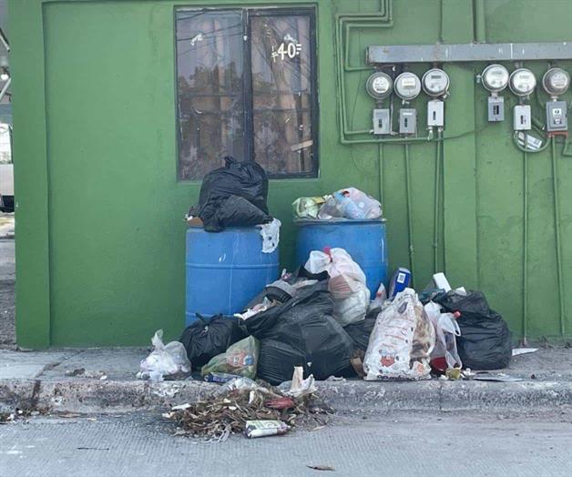 Supera capacidad de  recolectores la basura