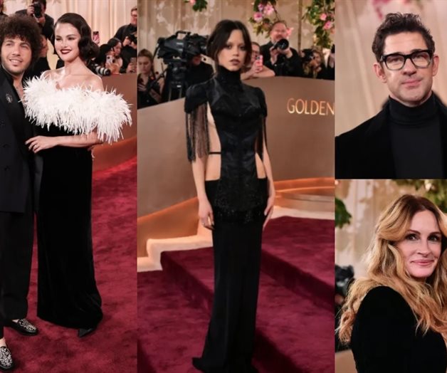 Celebridades deslumbran y decepcionan en los Globos de Oro 2026