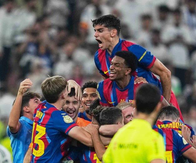 &iexcl;Barcelona conquista la Supercopa!