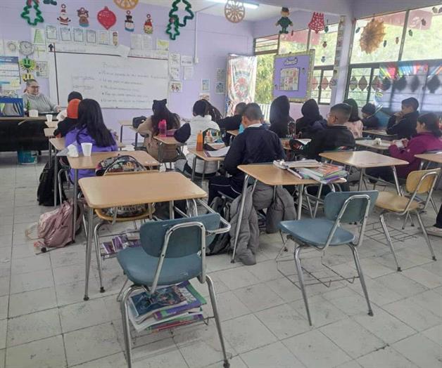 Propicia el fr&iacute;o gran ausentismo escolar