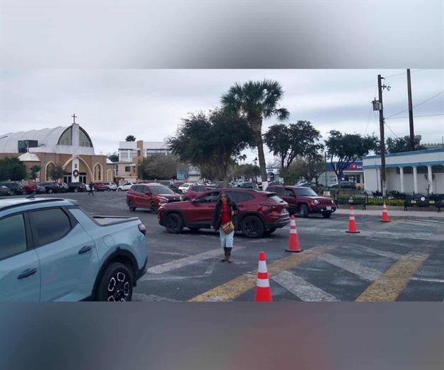 Captan mujer en sentido contrario en ronda Hidalgo