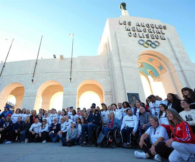 Leyendas ol&iacute;mpicas se re&uacute;nen en Los &Aacute;ngeles