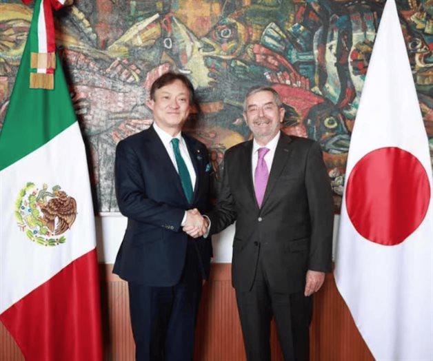 Canciller De la Fuente recibe a su hom&oacute;logo de Jap&oacute;n, Iwao Horii