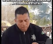 Se interesan 15 en integrarse a la Guardia Estatal