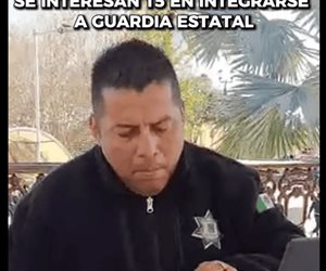 Se interesan 15 en integrarse a la Guardia Estatal