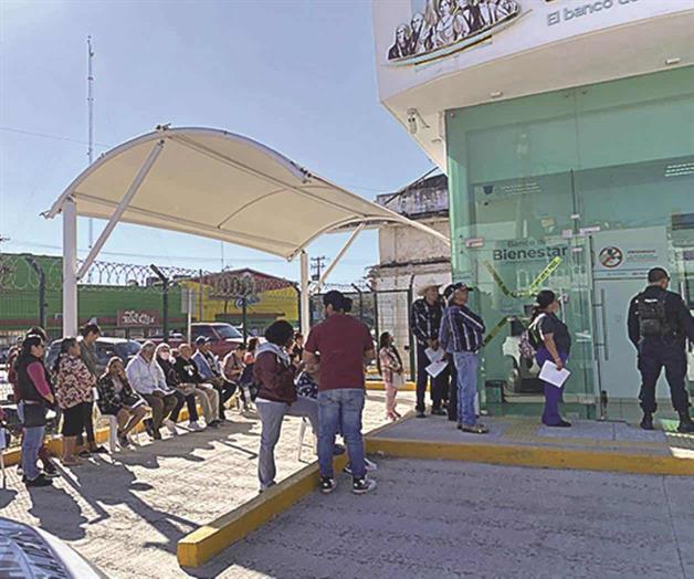 Falla cajero del Bienestar