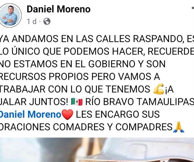 Se desmarca el alcalde suplente de R&iacute;o Bravo de la actual administraci&oacute;n