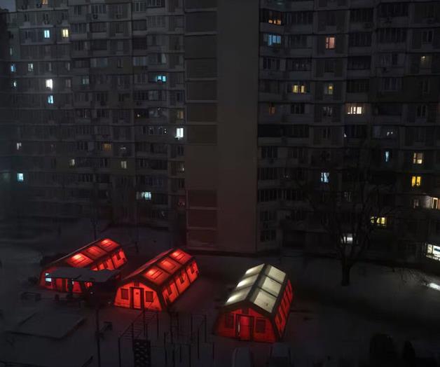 Misiles congelan a familias ucranianas