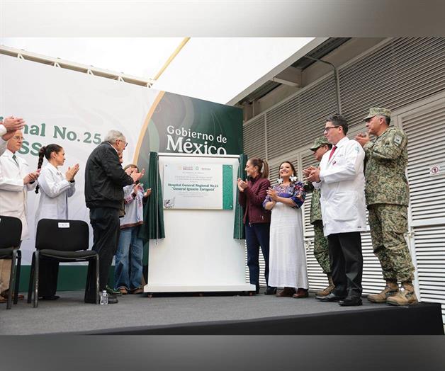 Donde el sismo dej&oacute;  ruinas, abren hospital