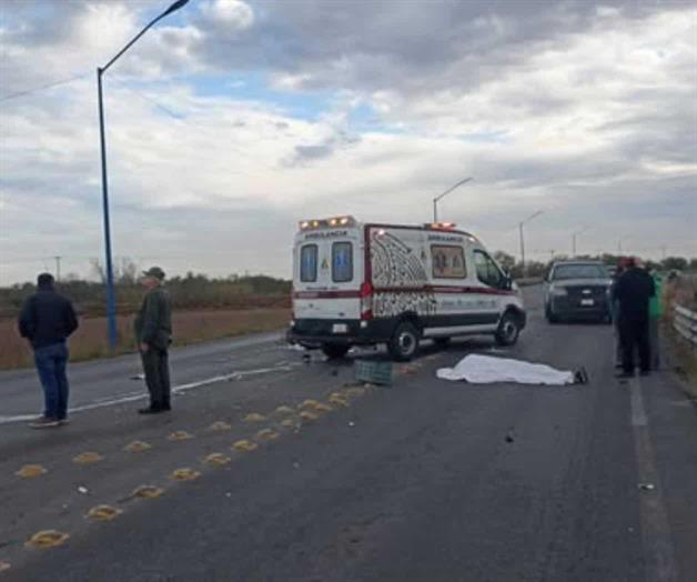 Tras choque fallece joven  motociclista