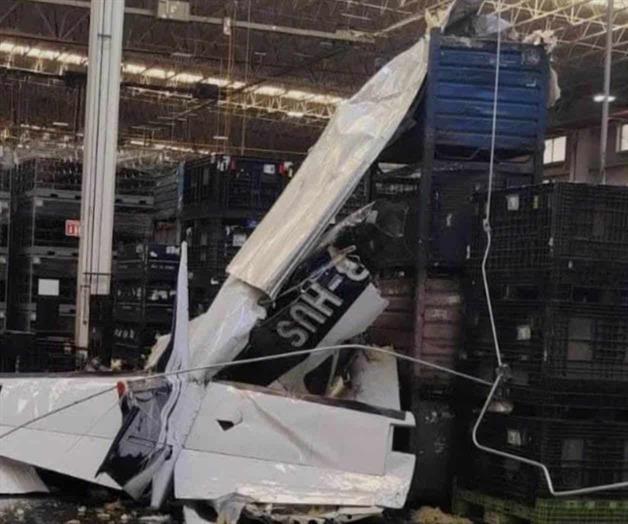 Se desploma avioneta en Ramos Arizpe