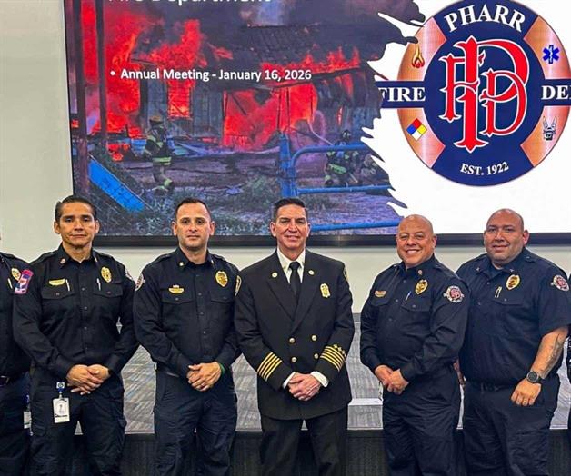 Tienen reuni&oacute;n especial Bomberos de Pharr