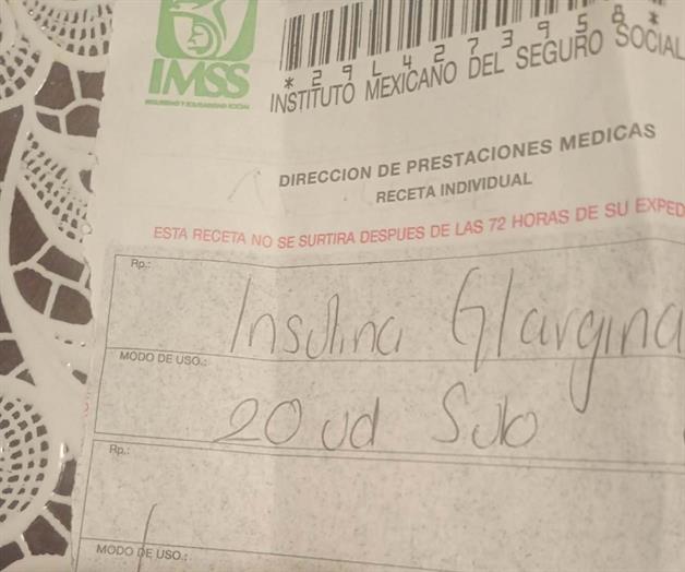 Falta insulina en el IMSS de R&iacute;o Bravo