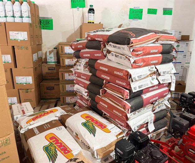 Baja venta de semillas y agroqu&iacute;micos