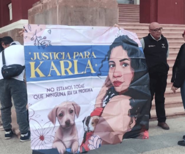 Protestan en Victoria por feminicidio de Karla
