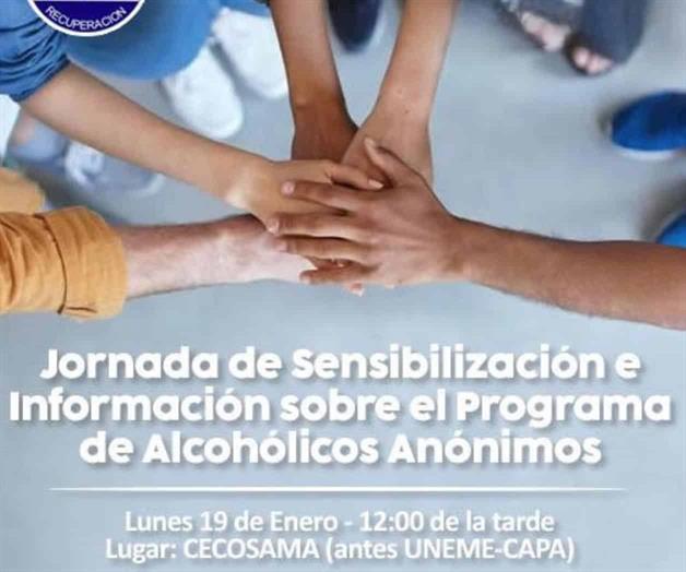 Apoyan e invitan a la Jornada de Sensibilizaci&oacute;n