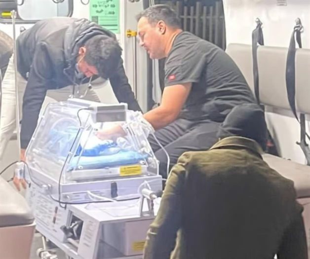 Rescatan a beb&eacute; abandonado en vi&ntilde;edo de Hermosillo