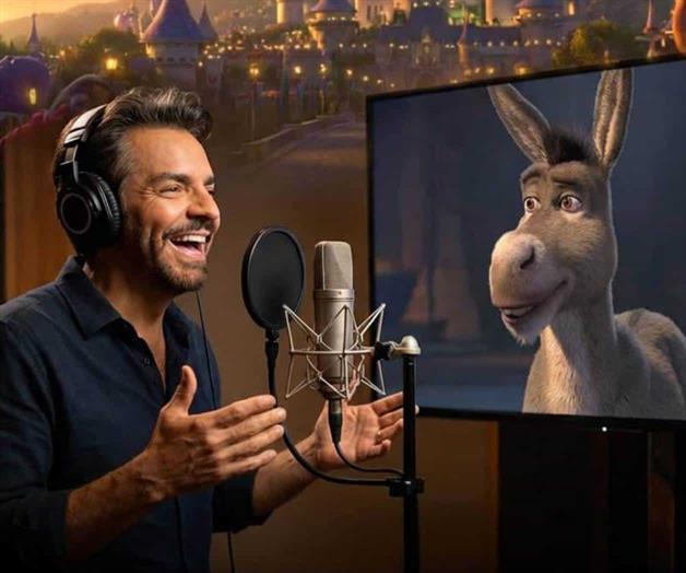 Regresa Eugenio Derbez como Burro a Shrek 5