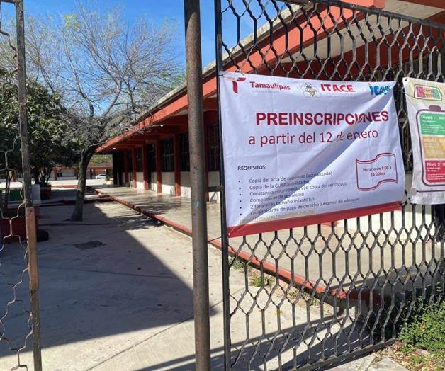Realiza el ITACE Reynosa proceso de preinscripci&oacute;n