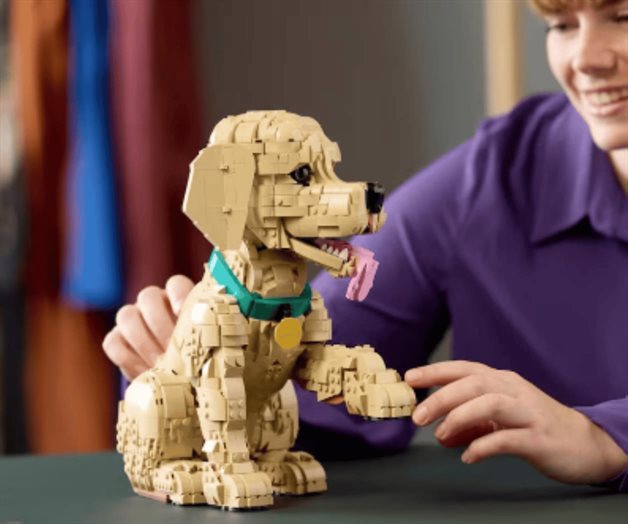 LEGO lanza set de perrito Golden Retriever; &iquest;cu&aacute;l es su precio?