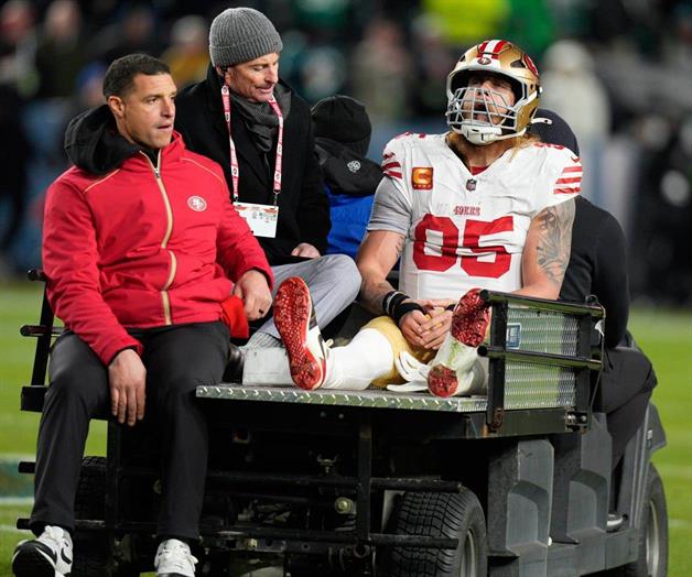 George Kittle con esperanza de poder regresar pronto