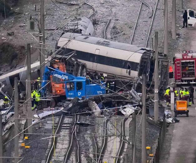 Se estrella tren en Barcelona,  a dos d&iacute;as del letal choque ferroviario en el sur de Espa&ntilde;a