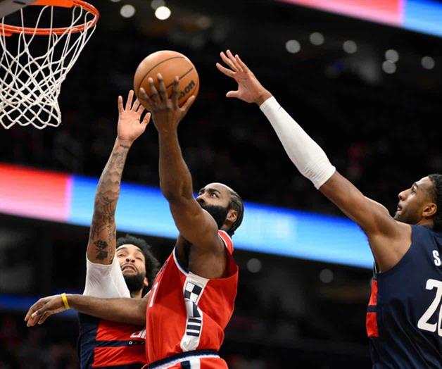 Harden anota 36 puntos y los Clippers vencen 110-106 a los Wizards para su sexta victoria al hilo