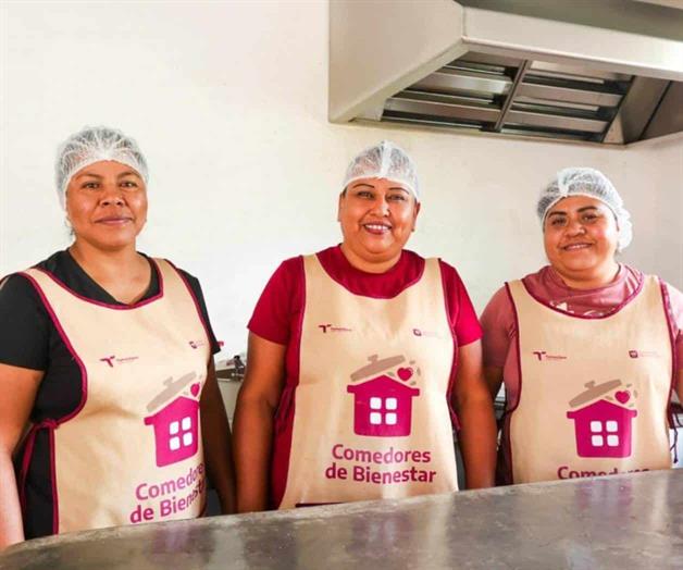 Instalan 5 nuevos comedores del bienestar en Tamaulipas